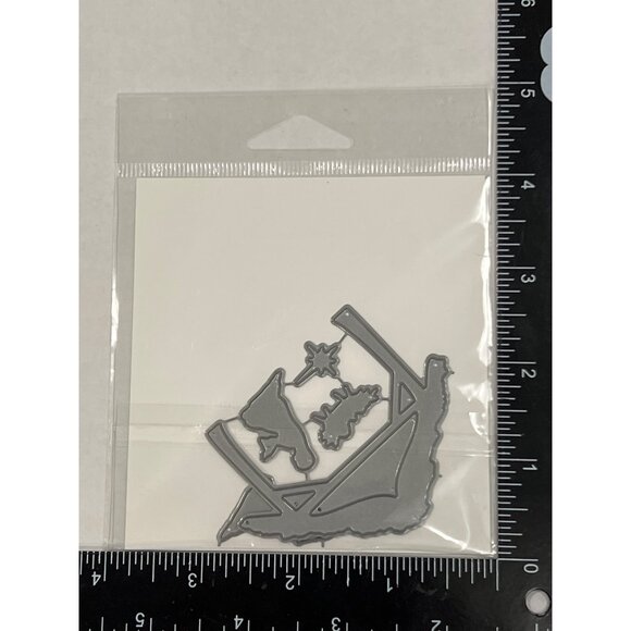 HTF RARE Nativity Scene Steel Dies By IO Stamps DIE355-M - Picture 2 of 2